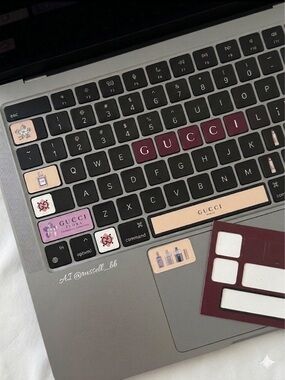 Gucci Beauty Keyboard Stickers (Decoration)